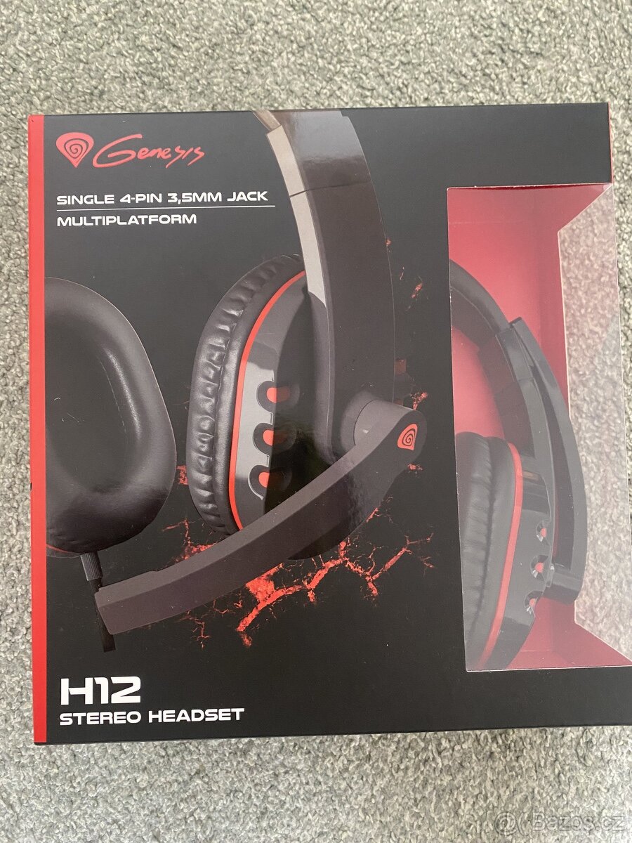 Herní sluchátka Natec Genesis H12