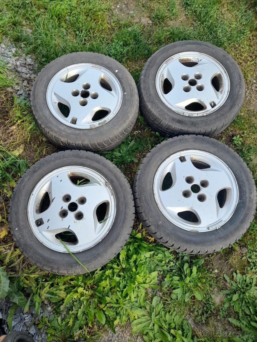 Kola, disky, liťáky, pneu s disky, 5500 Kč obě sady