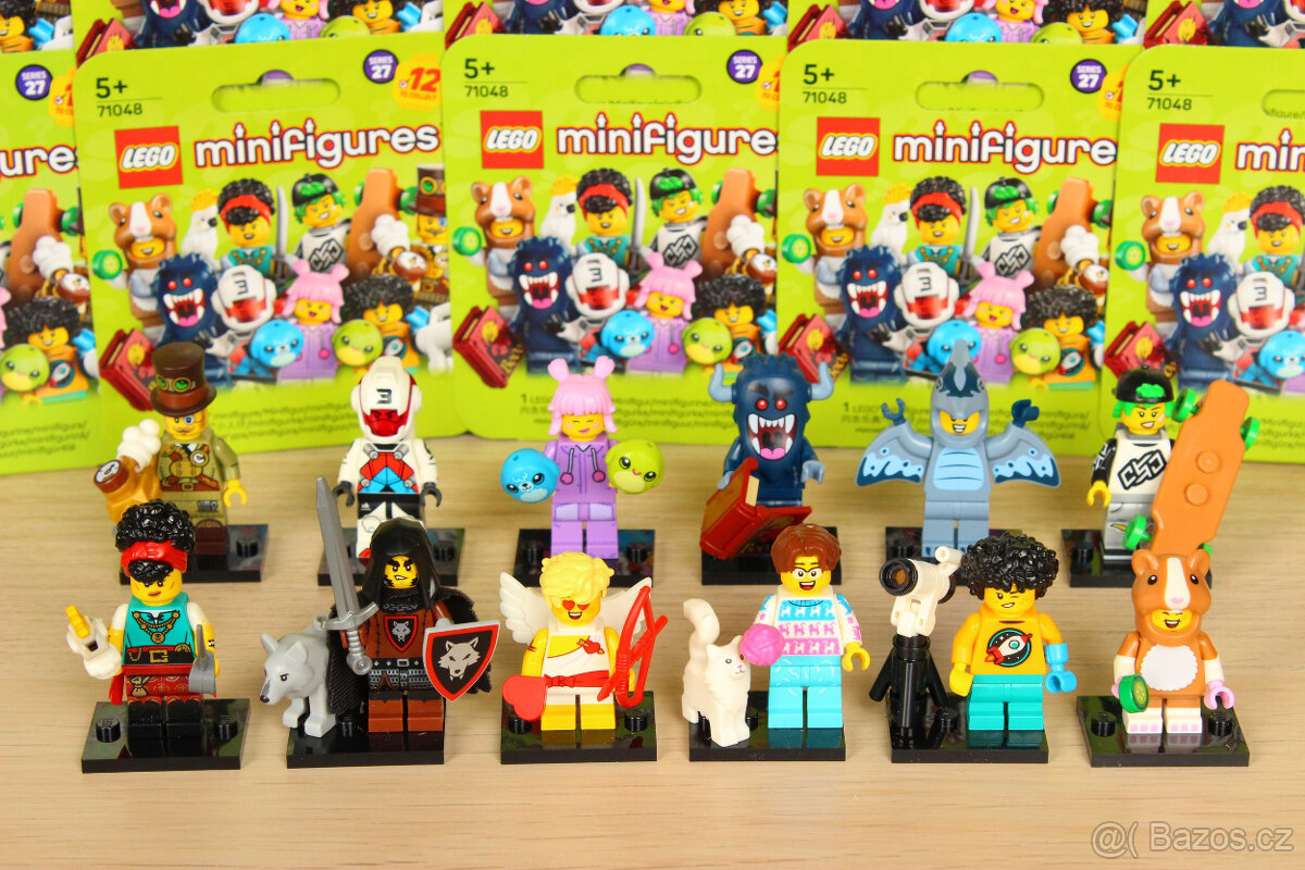 LEGO 71048 sběratelské minifigurky - kompletní 27. série