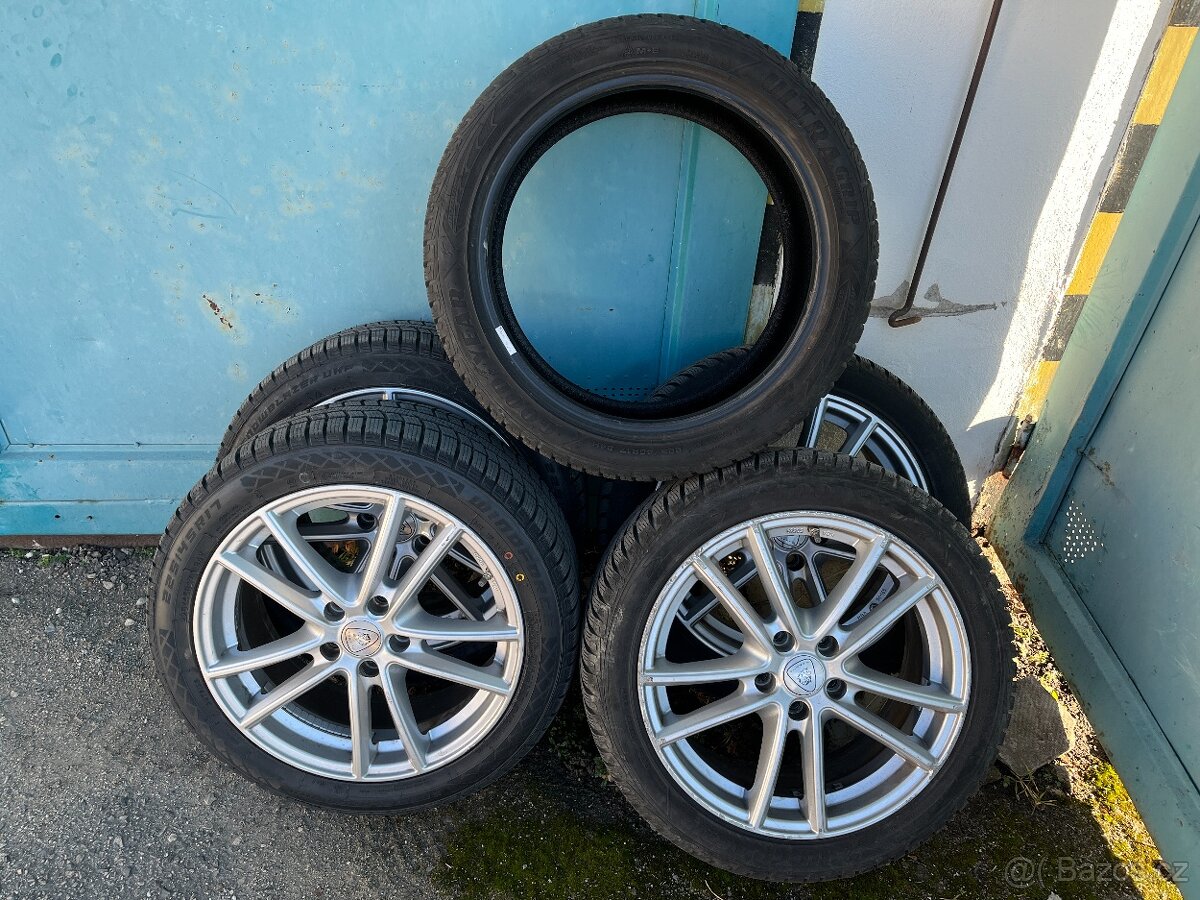 Alu.kola Ford Mondeo - 225/45/17 zimní zánovní pneu.