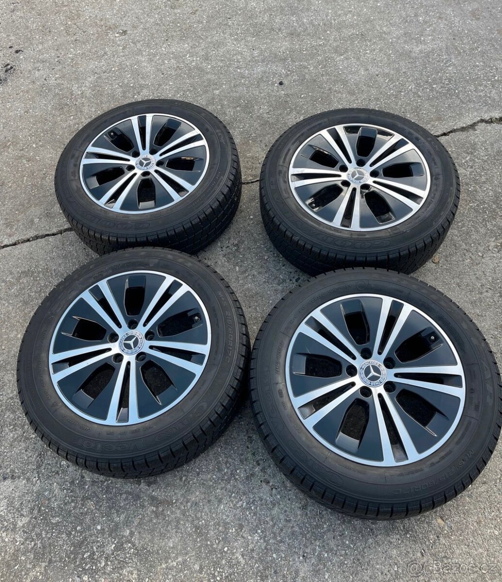 Mercedes V-klasse Vito Viano zimní alu 215/60R17C