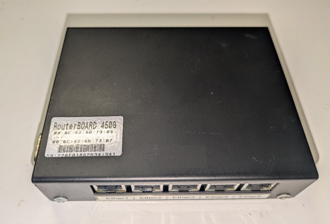 Mikrotik Routerboard 450G