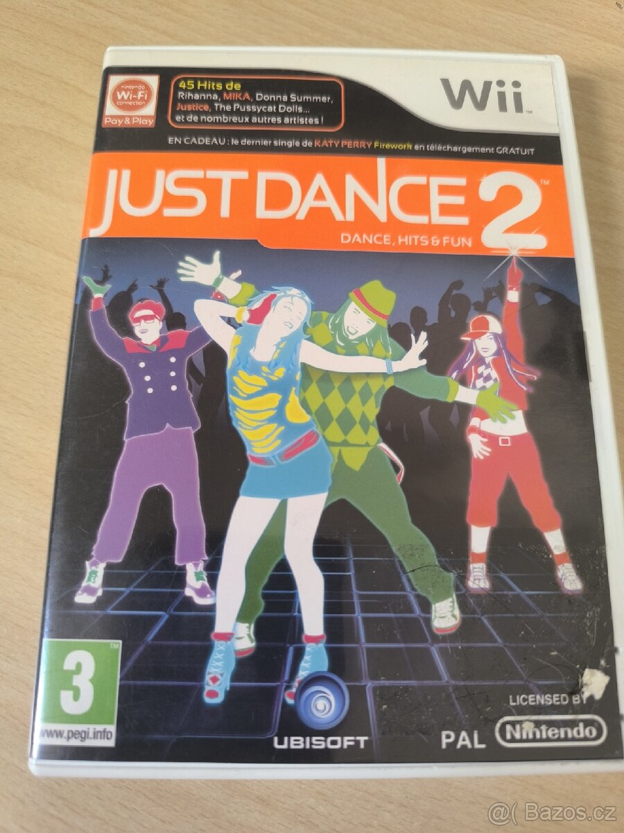 Hra Just Dance na Nintendo Wii