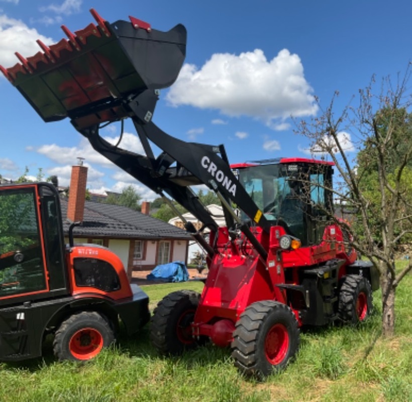 Čelní kloubový nakladač CRONA 4,2 t , nakladač CR15