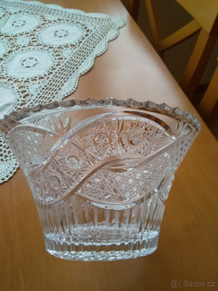mísa broušená Bohemia