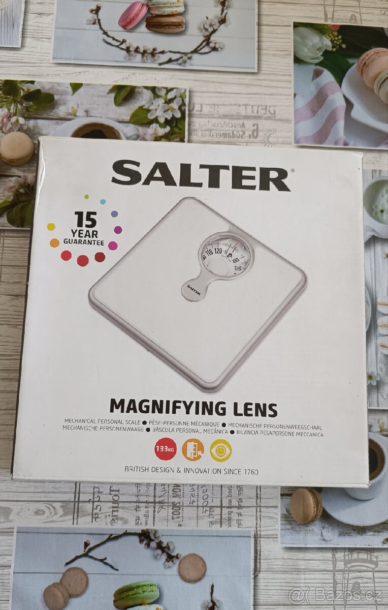 Osobní váha Salter 484 bílá