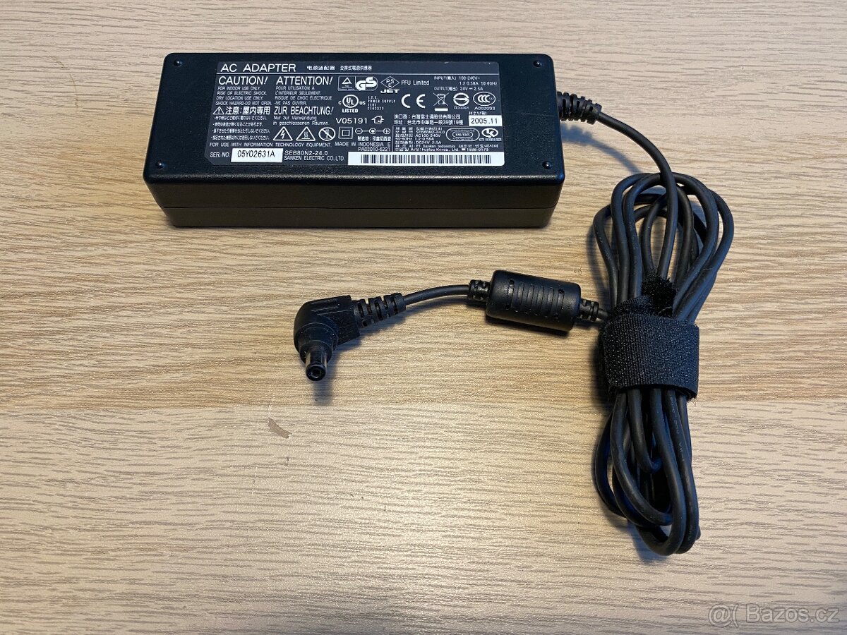 Fujitsu SEB80N2-24.0 originální adaptér 60W