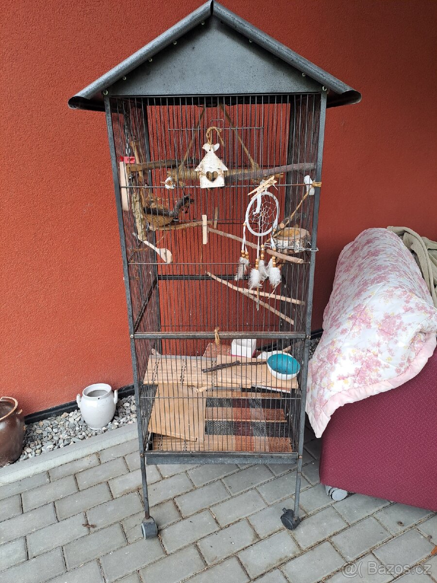 Voliéra pro drobné ptactvo