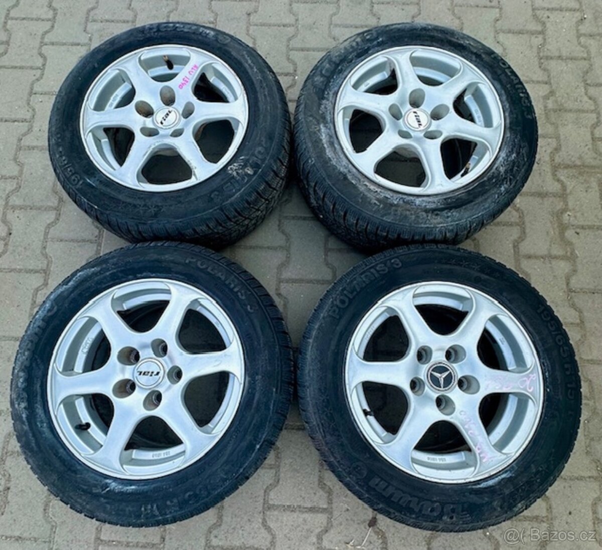 Prodám ALU kola Mercedes Benz č. 1340