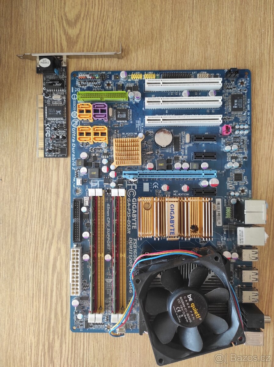 Základní deska Gigabyt GA-P35-DS3R+intel core 2 duo+DDR2 2GB