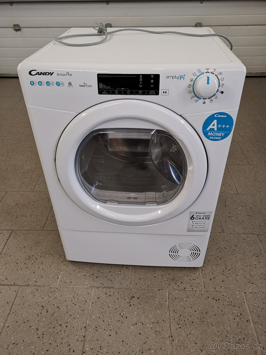Prodám sušičku Candy CSO H9A3TE-S 8kg A+++