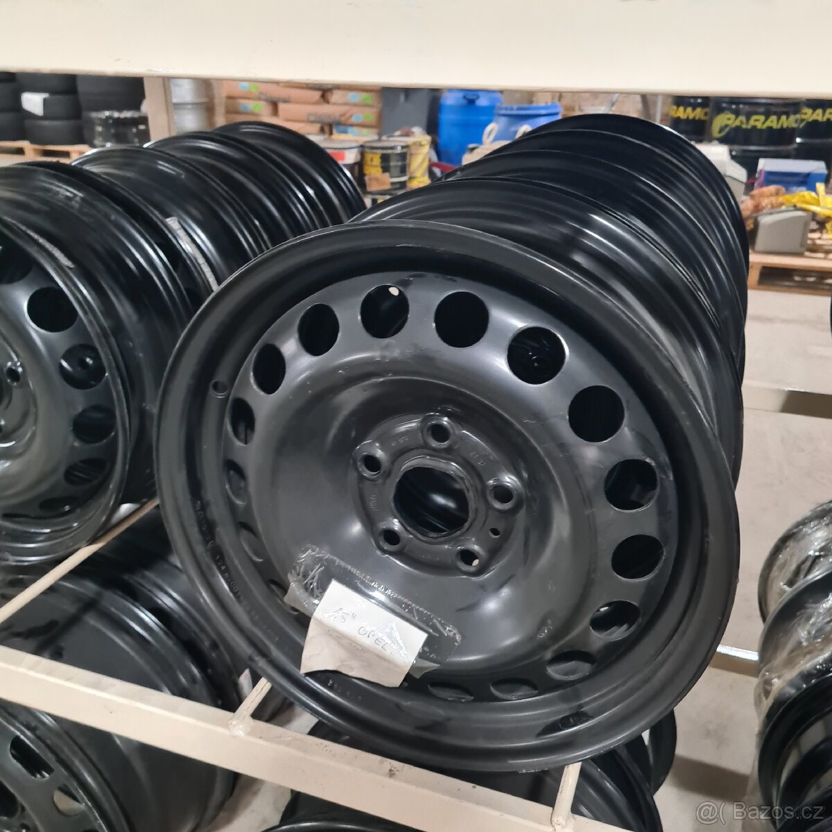 Plechové disky Opel 15 5x105