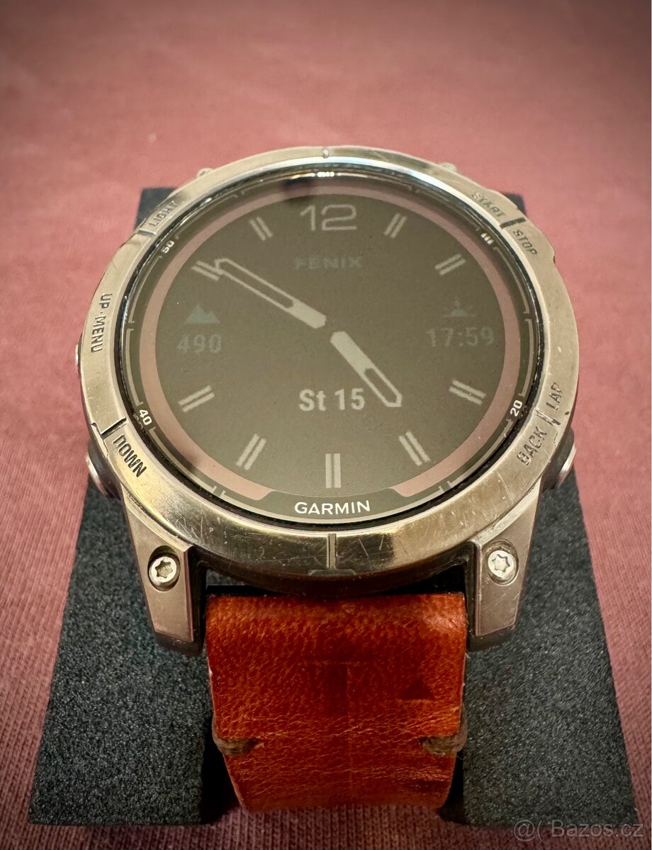 Fenix 7 PRO titanium saphire solar