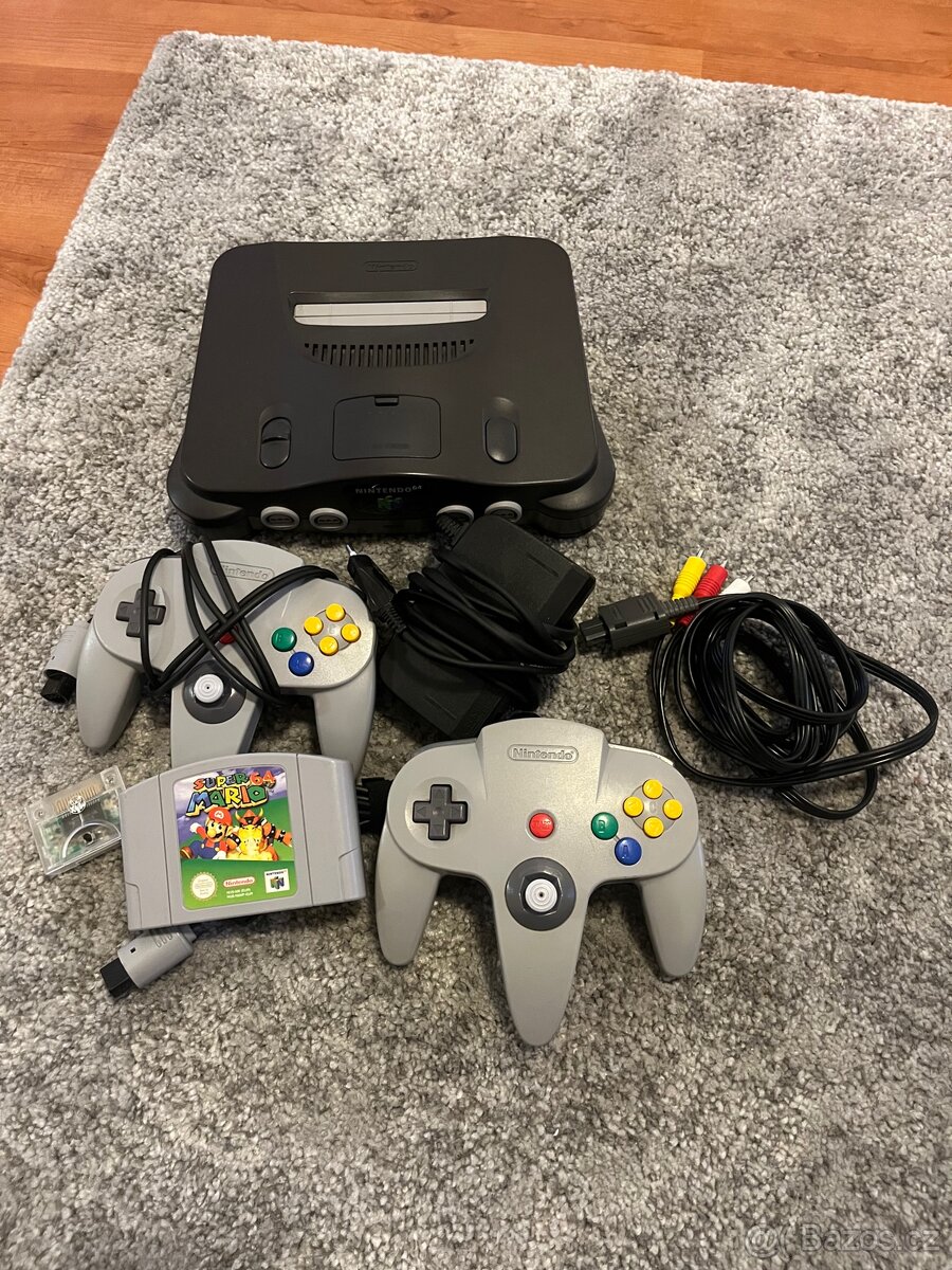 NINTENDO N64 1996 2 X OVLADAC ORIGINAL PRISLUSENSTVO