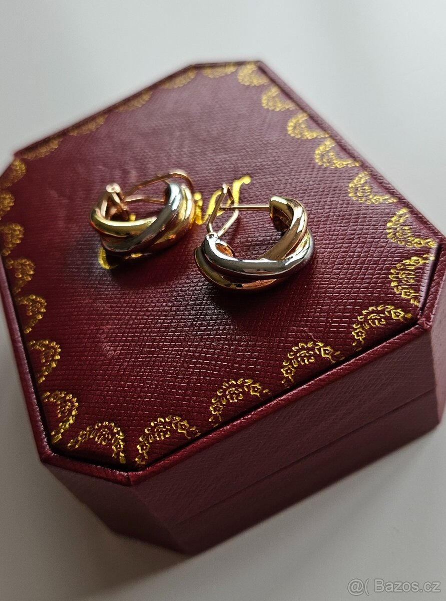 Náušnice Cartier Trinity