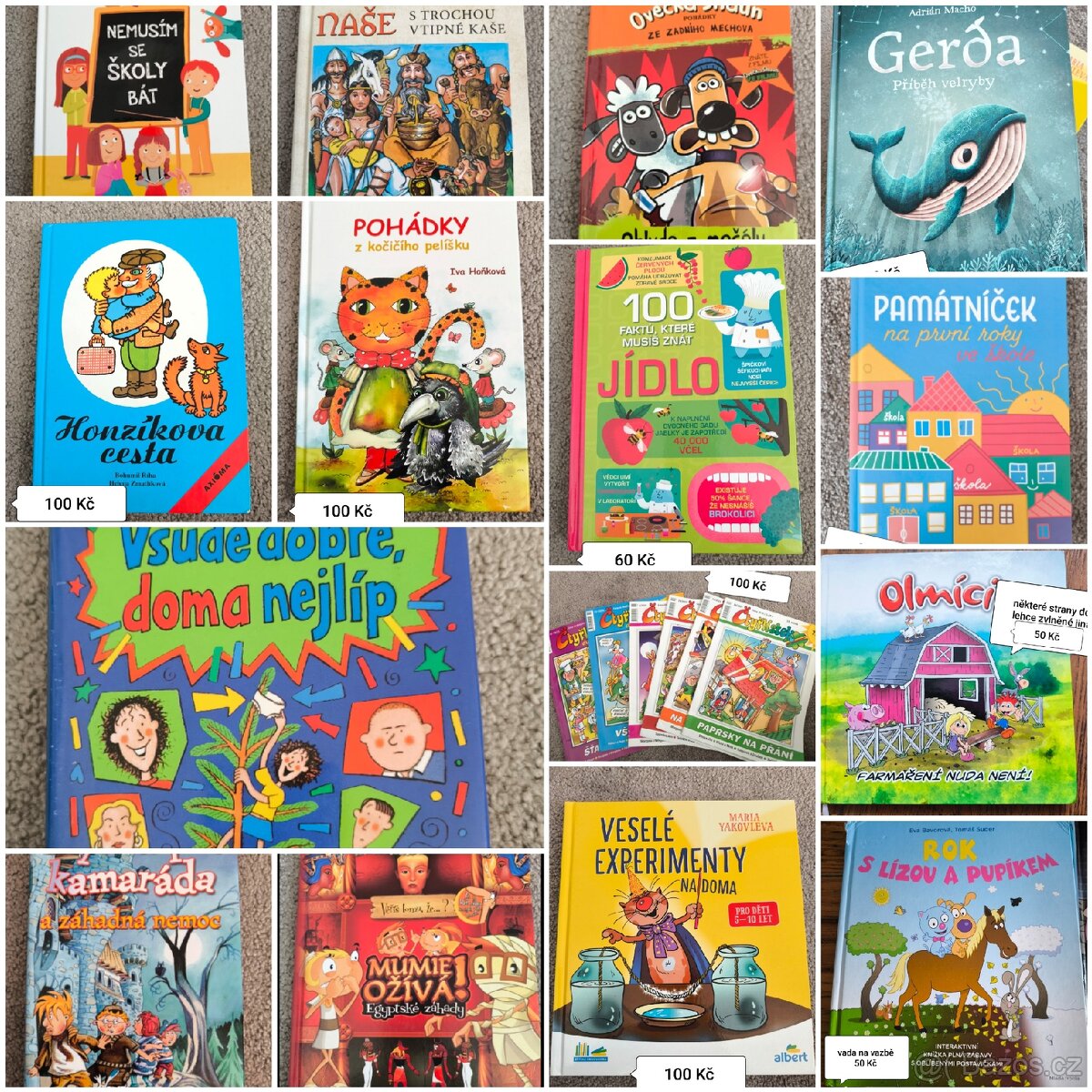 Knihy a časopisy pro děti