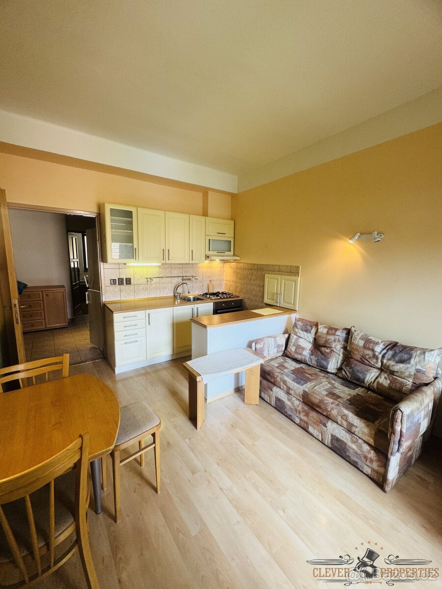 Pronájem zařízeného bytu 2+1 v Hradci Králové – Puškinova, 6