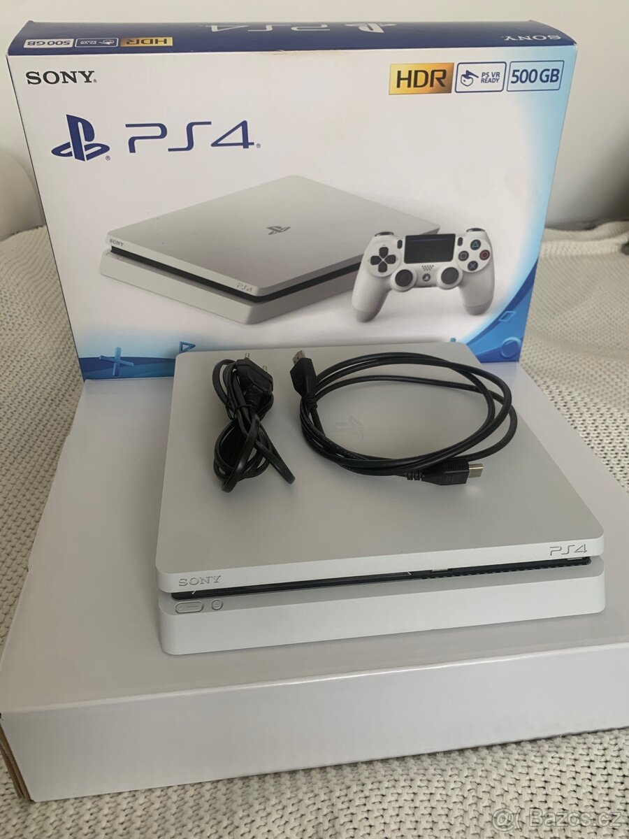 Ps4 slim 500gb s originální krabicí