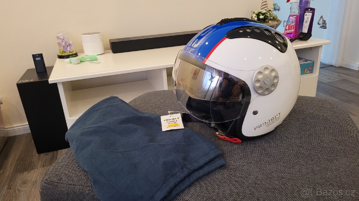 NOVÁ otevřená helma na motorku vel. XS(54)