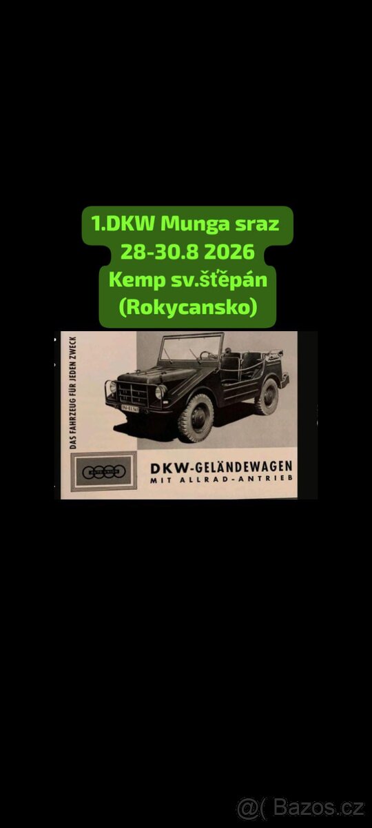 1.DKW Munga sraz