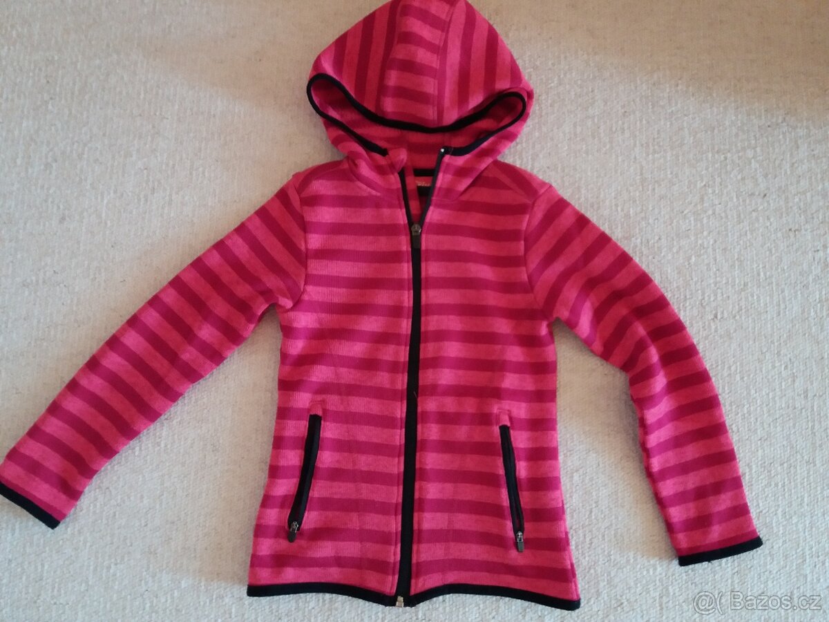 Dívčí pletená mikina (svetr) zn. Crivit, vel. 122-128