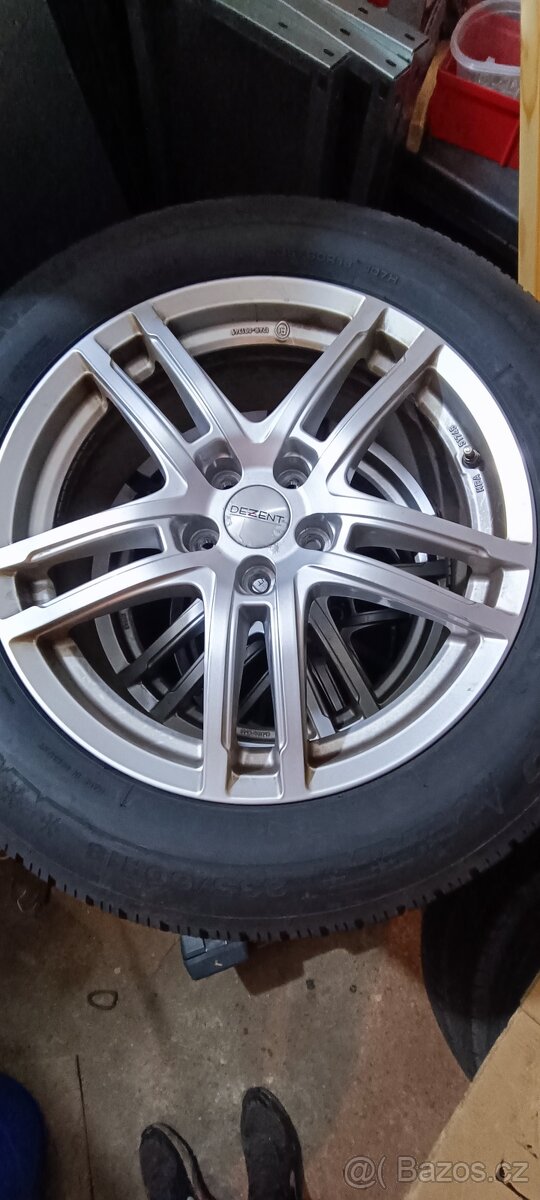 18" Alu kola Dezent 5x108 235/60/18