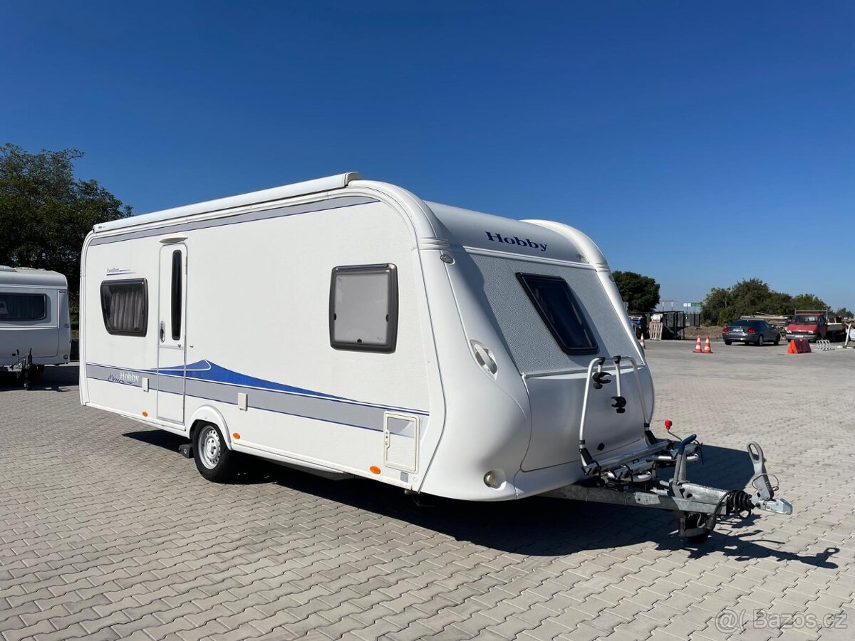Hobby Excellent 560, EL.POJEZD, BOJLER, SPRCHA, MARKÝZA