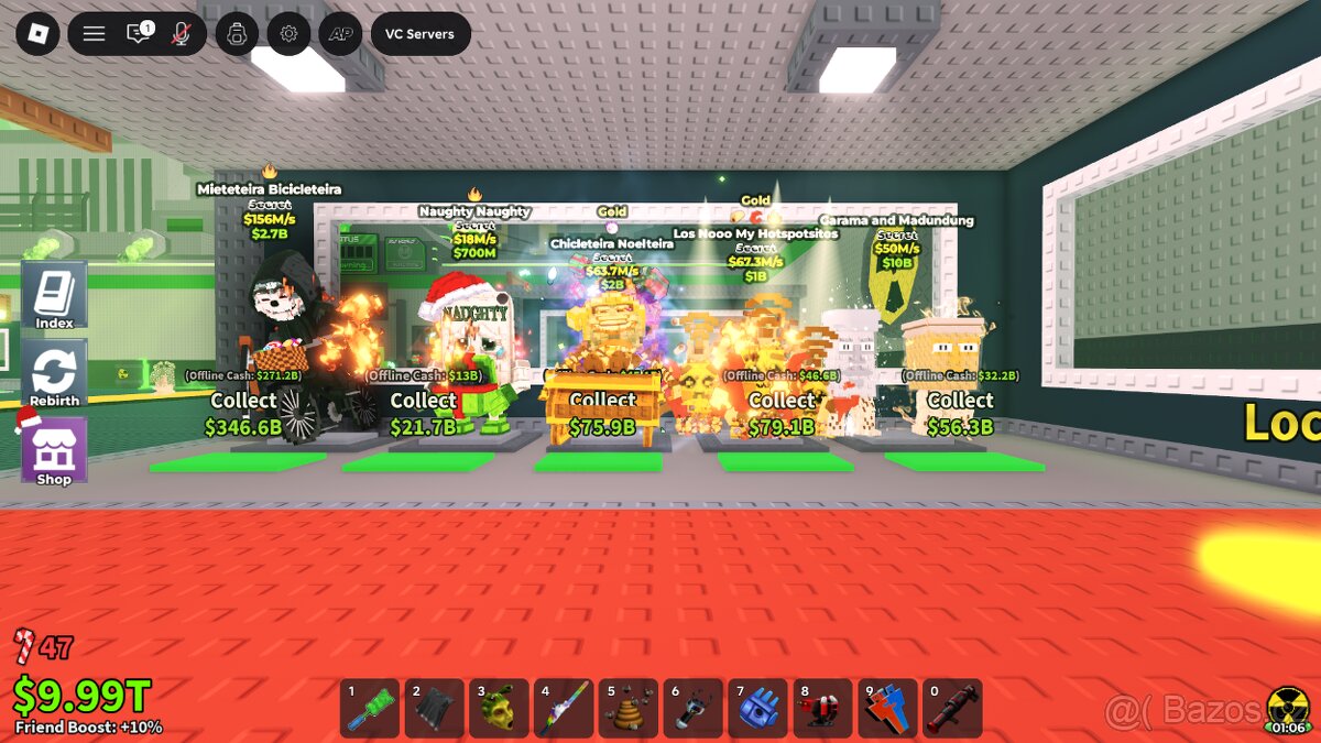 Roblox účet Steal a brainrot