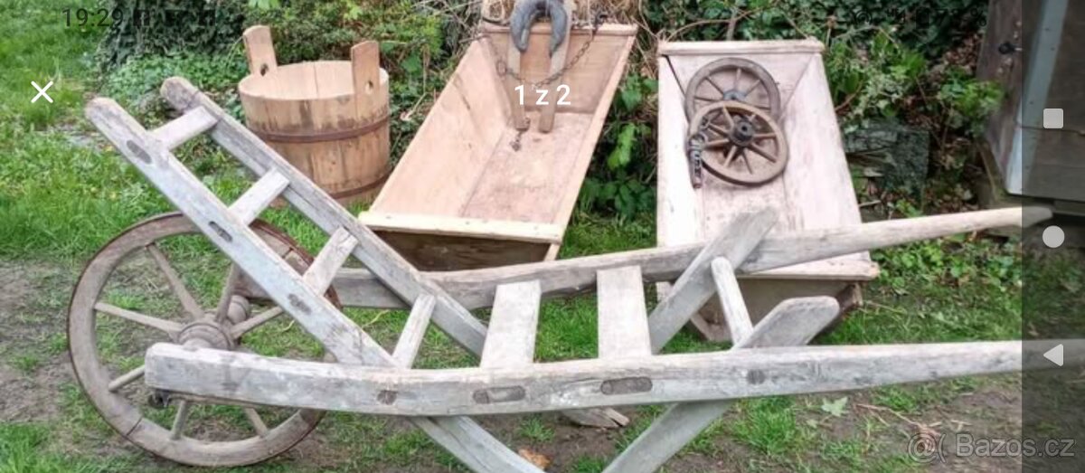 Starožitné předměty různé