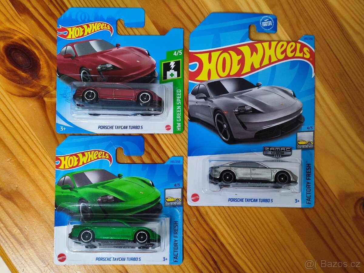 Hot Wheels - Porsche Taycan 3 ks