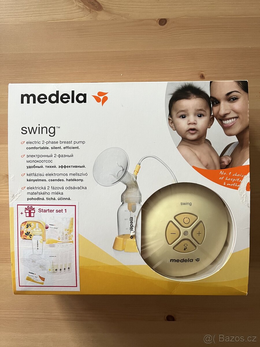 Odsávačka Medela Swing + Medela Calma