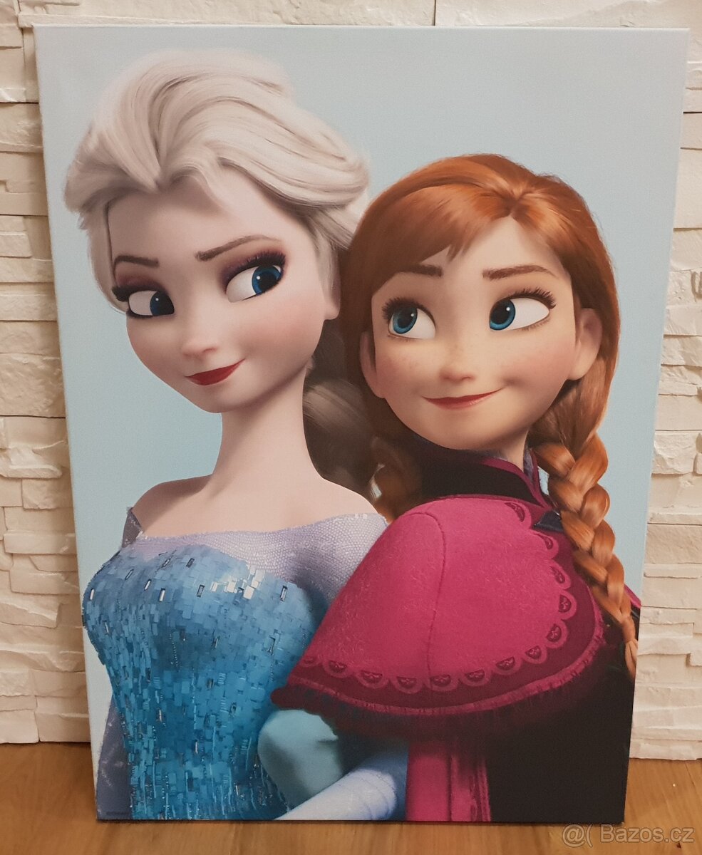 Ledové království Frozen nástěnná dekorace - obraz