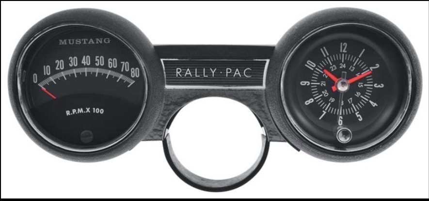 Rally pac Ford Mustang 1964-1966