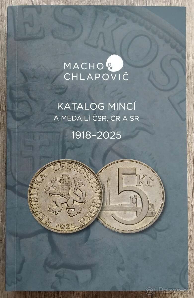 Katalog mincí a medailí Československa, 1918-2025