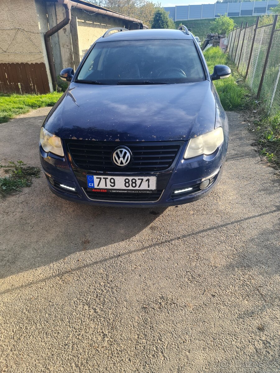Volkswagen Passat b6 2.0Tdi 125kw platné do smazání