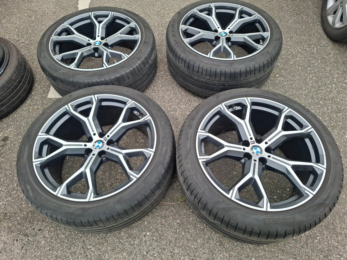 Originál letní sada 21" BMW G05, X5, X6 style 741M