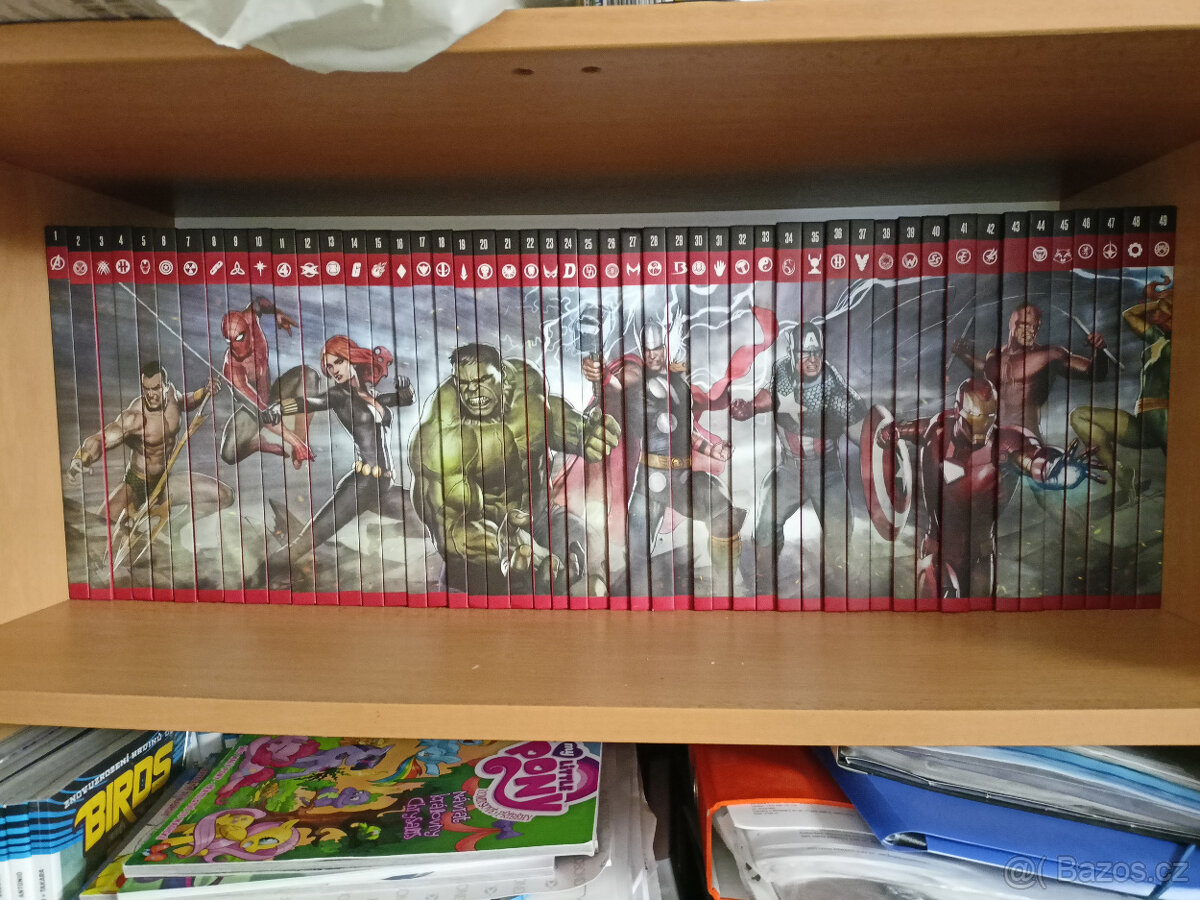 Komiksy ze série Nejmocnejší hrdinové Marvelu