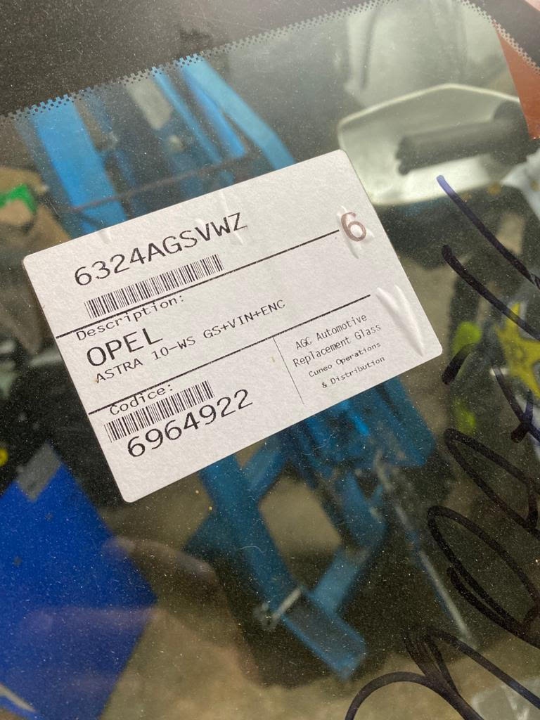 Čelní sklo Opel Astra - Nové AGC