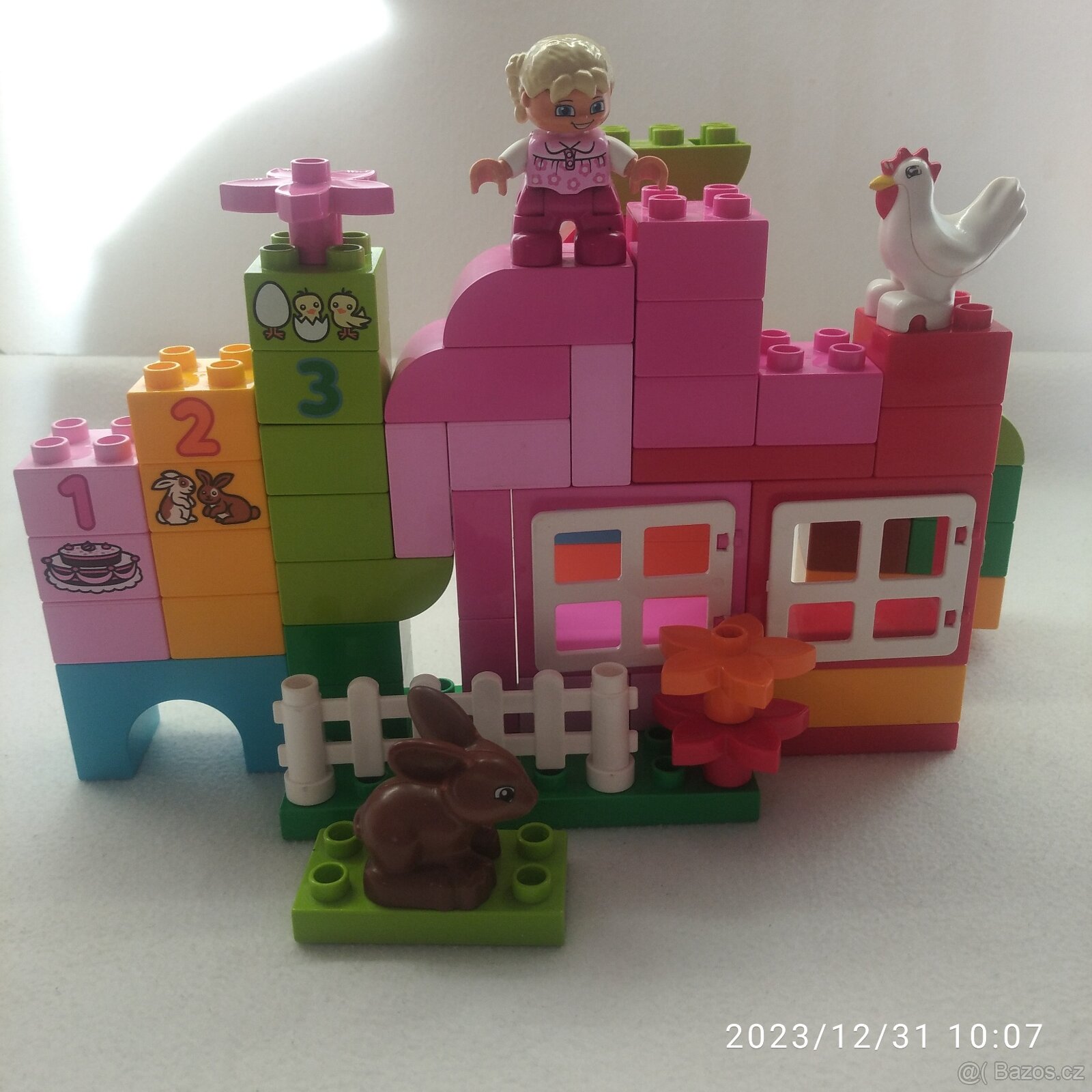 Lego duplo 10571 růžový box plný zábavy