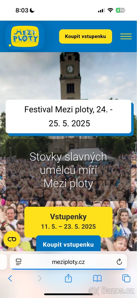 2x lístky; Mezi ploty