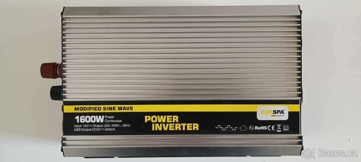 Měnič napětí 1600W