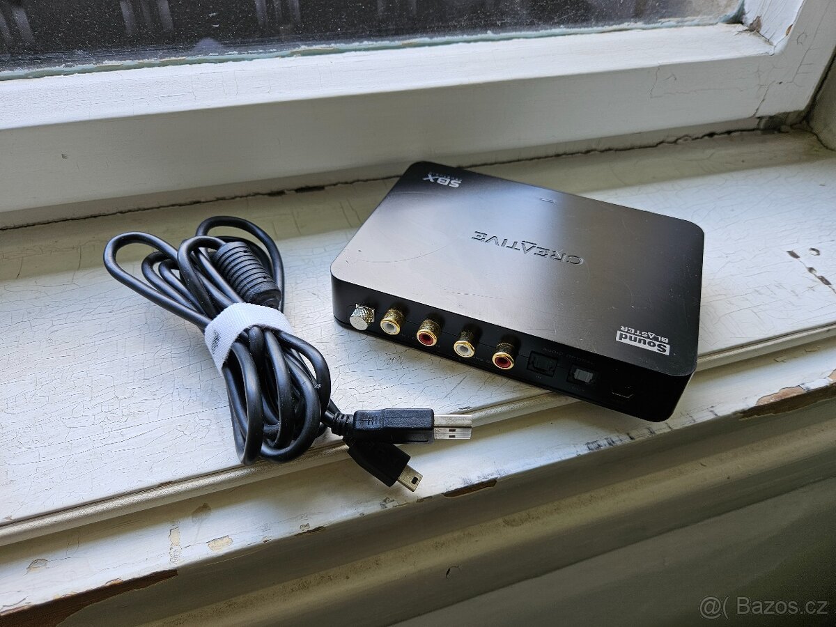 Externí zvuková karta / DAC Creative Sound Blaster X-Fi HD