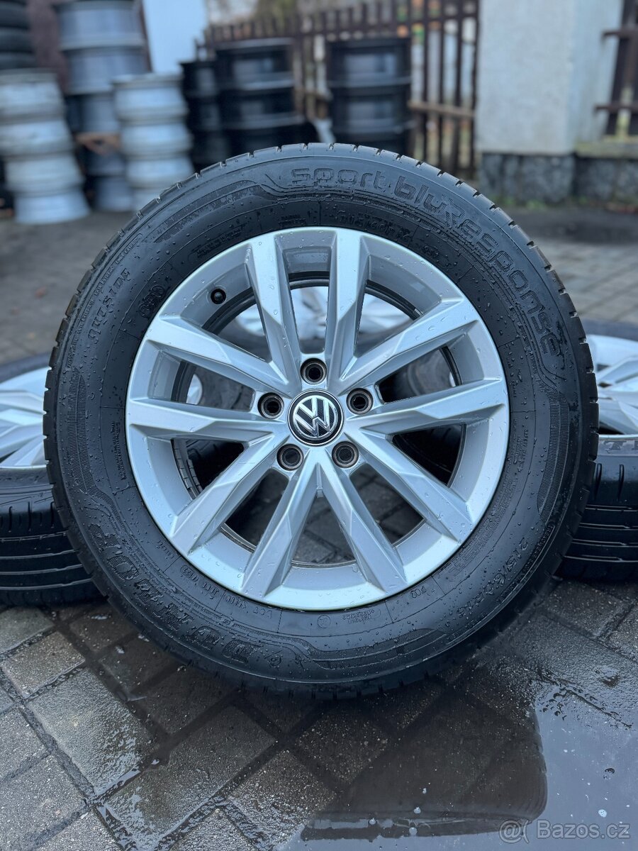 ORIGINÁL Alu Volkswagen Sepang R16, 5x112 - LETNÍ PNEU