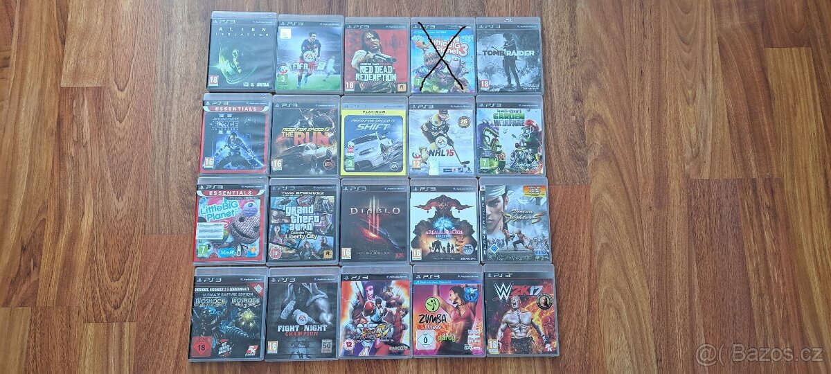 Herní pecky na playstation 3