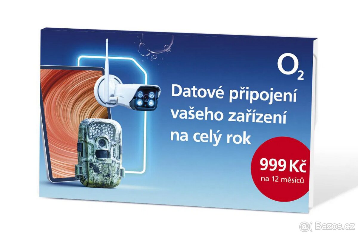 DATAMÁNIE - O2 datová sim karta 50Gb dat /rok