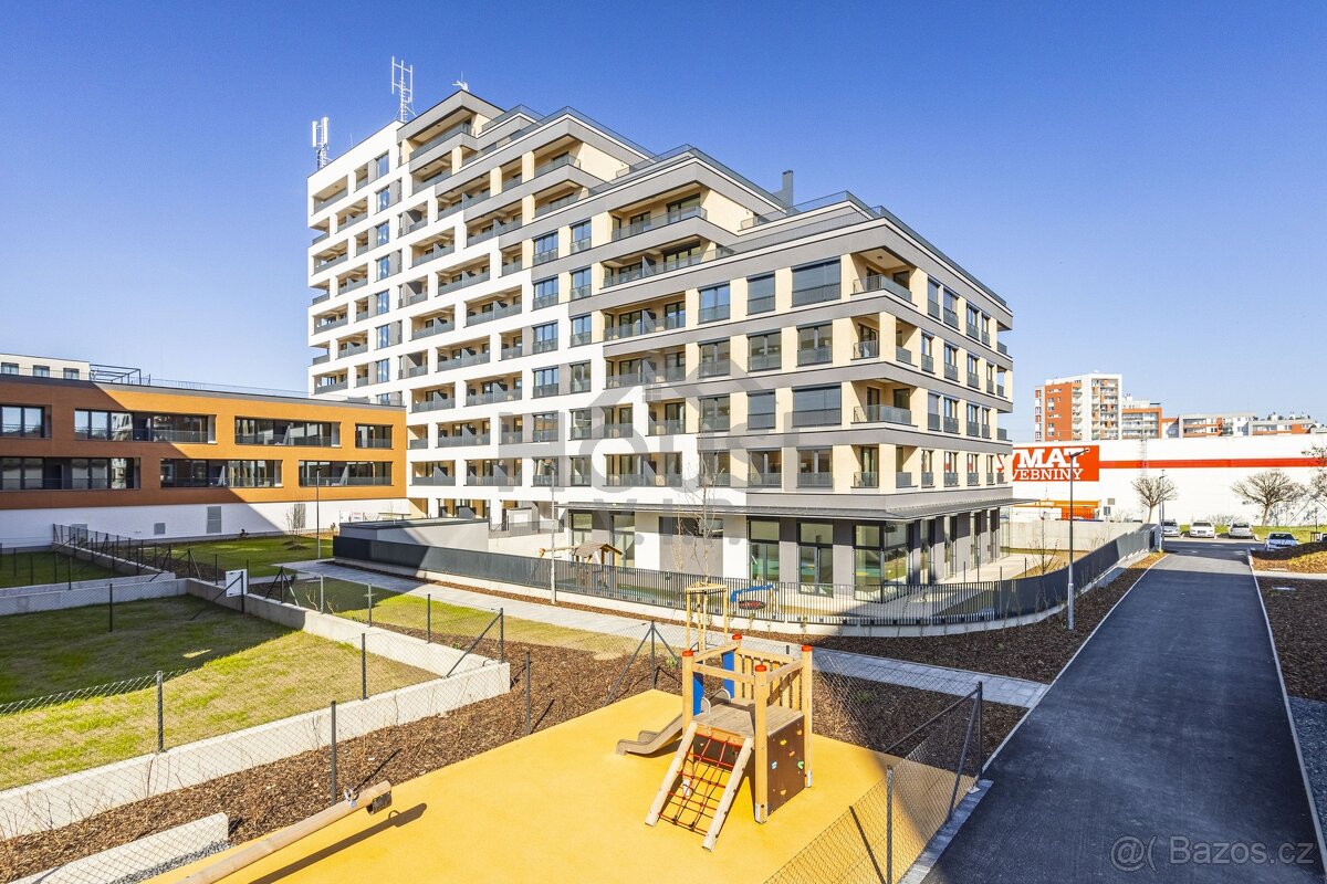 Prodej nového bytu 2+kk, 60 m2 s terasou, parkovacím stání a