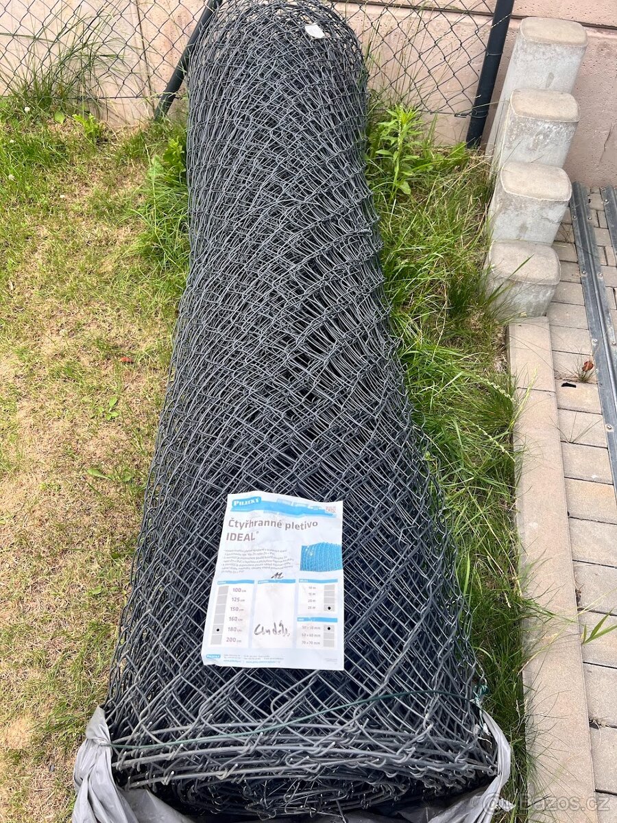 Poplastované pletivo STANDART s ND výška 180 cm, drát 2,5 mm
