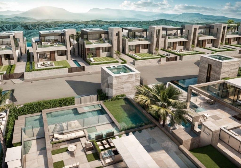 Novostavby bungalovů ve Fuente Álamo (Murcia)