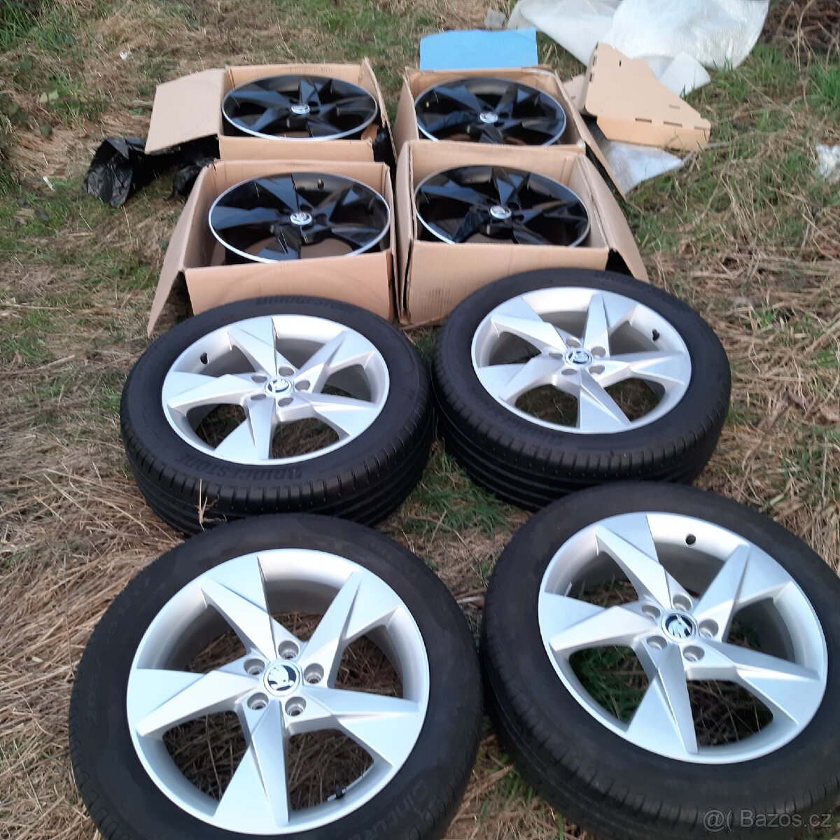 Volans Alu kola Škoda Scala Kamiq Fabia Rapud R17