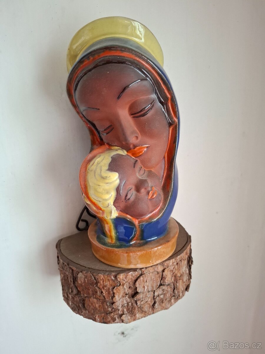 Keramická nástěnná MADONA